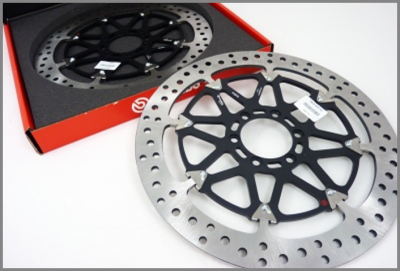 Pair of Front Brake Discs Brembo T Drive 320mm for Bmw Hp4 2013 