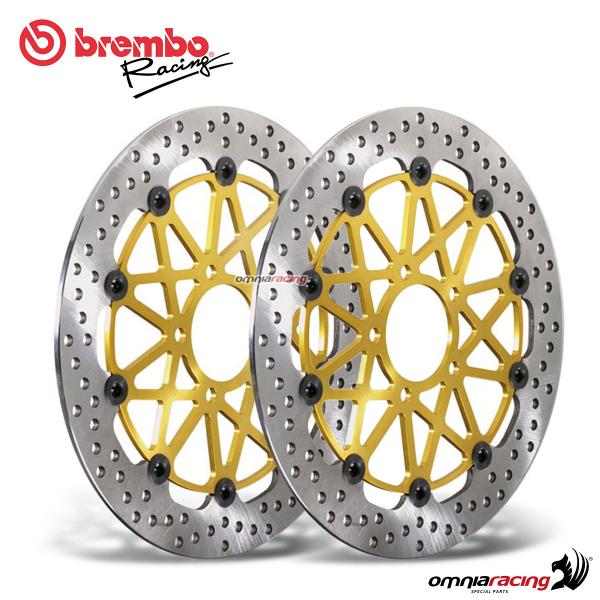 Pair Of Front Brake Discs Brembo Supersport 3mm For Honda Cbr1000rr Sp1 17 19
