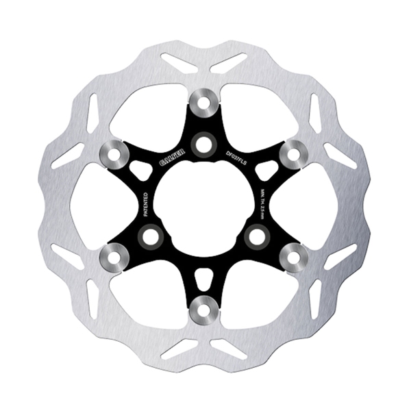 Disco freno Galfer Flottante Wave Maggiorato anteriore 270mm HM CRE F490X 2007