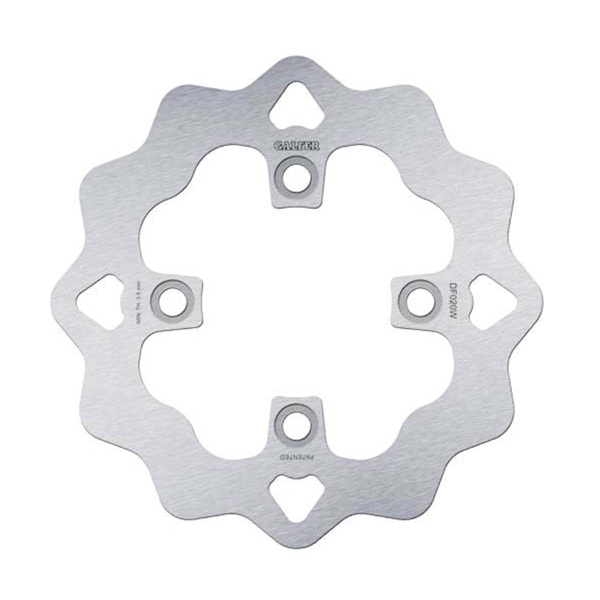 Galfer front Fixed Wave brake disc 187mm Honda CN250 Spazio 1991