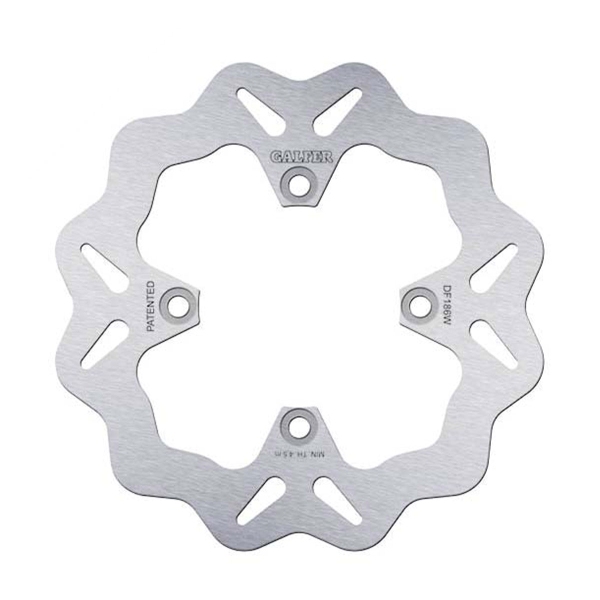 Galfer rear Fixed Wave brake disc 250mm Kawasaki ZZR1100 1993-2001