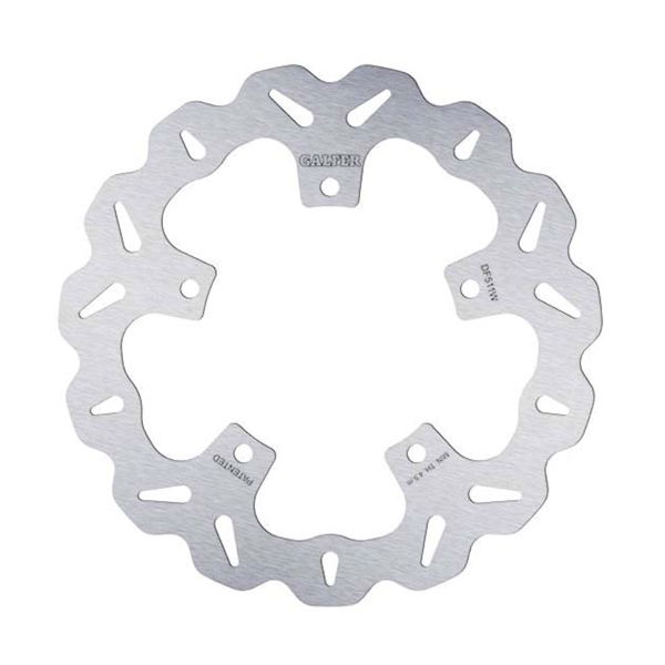 Galfer rear Fixed Wave brake disc 245mm Yamaha XJ6S Diversion (FZ 6 R USA) 2009