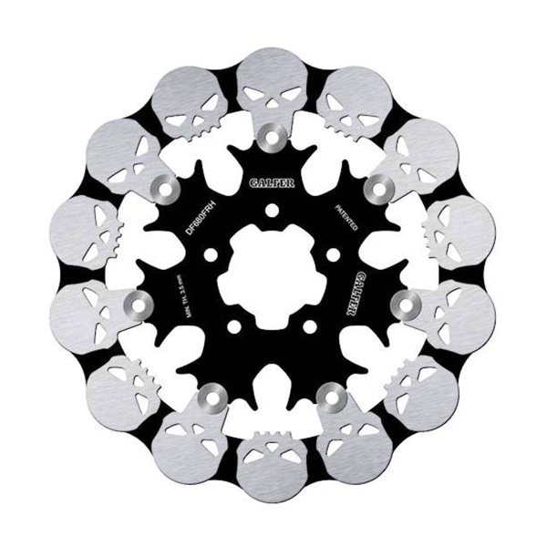 Disco freno Galfer Flottante Skull ante Harley FLHTCUSE2 ScreaminG Eagle Ultra CL ElectraGlide 2006