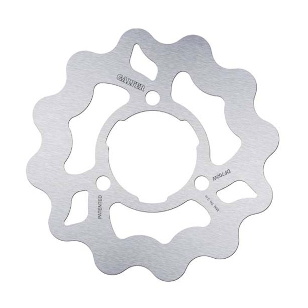 Galfer rear Fixed Wave brake disc 180mm Derbi Senda 50R DRD 2002-2004