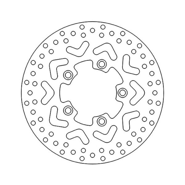 Newfren fixed front brake disc Kymco Agility 125 R16 2008-2012