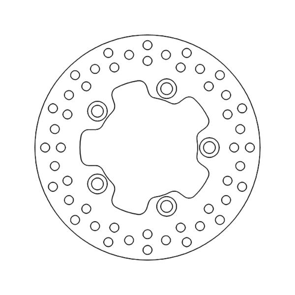 Newfren Fixed rear brake disc Kymco G-Dink 300 2012-2017