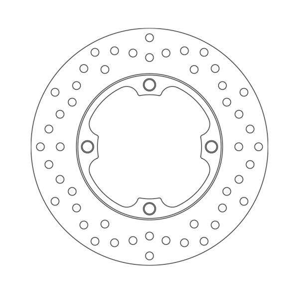 Newfren Fixed rear brake disc Honda SH350i 2021-2025