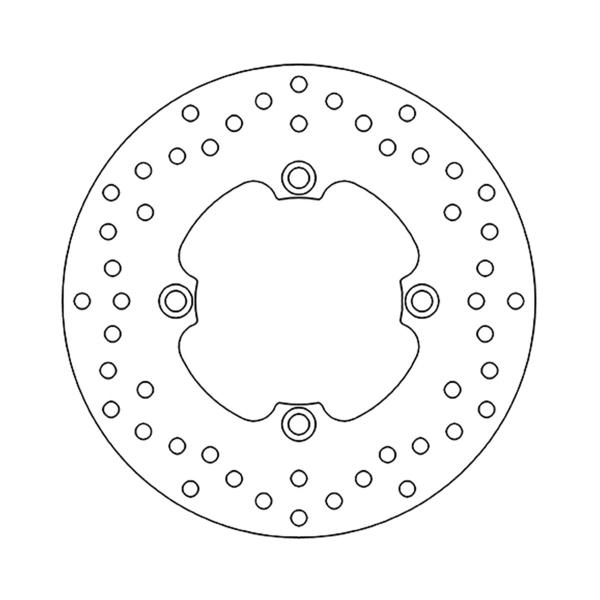Newfren fixed front brake disc Honda CB250 Two Fifty 1992-2005