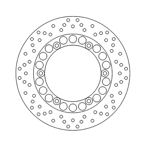 Newfren fixed front brake disc Yamaha XT600E 1990-1994