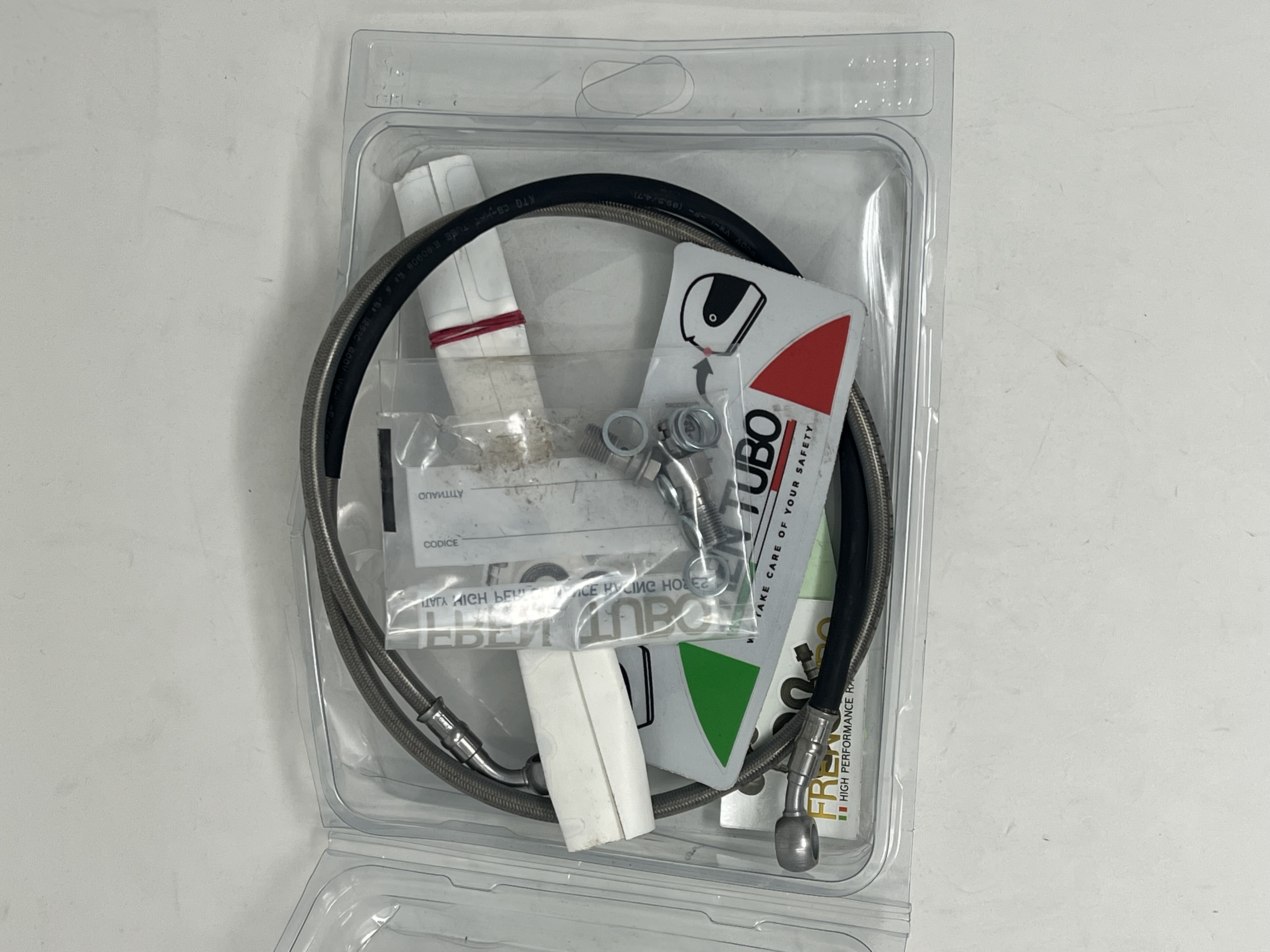 Black Clutch Hose Kit Steel Fittings Ducati MONSTER 1000/S 2005