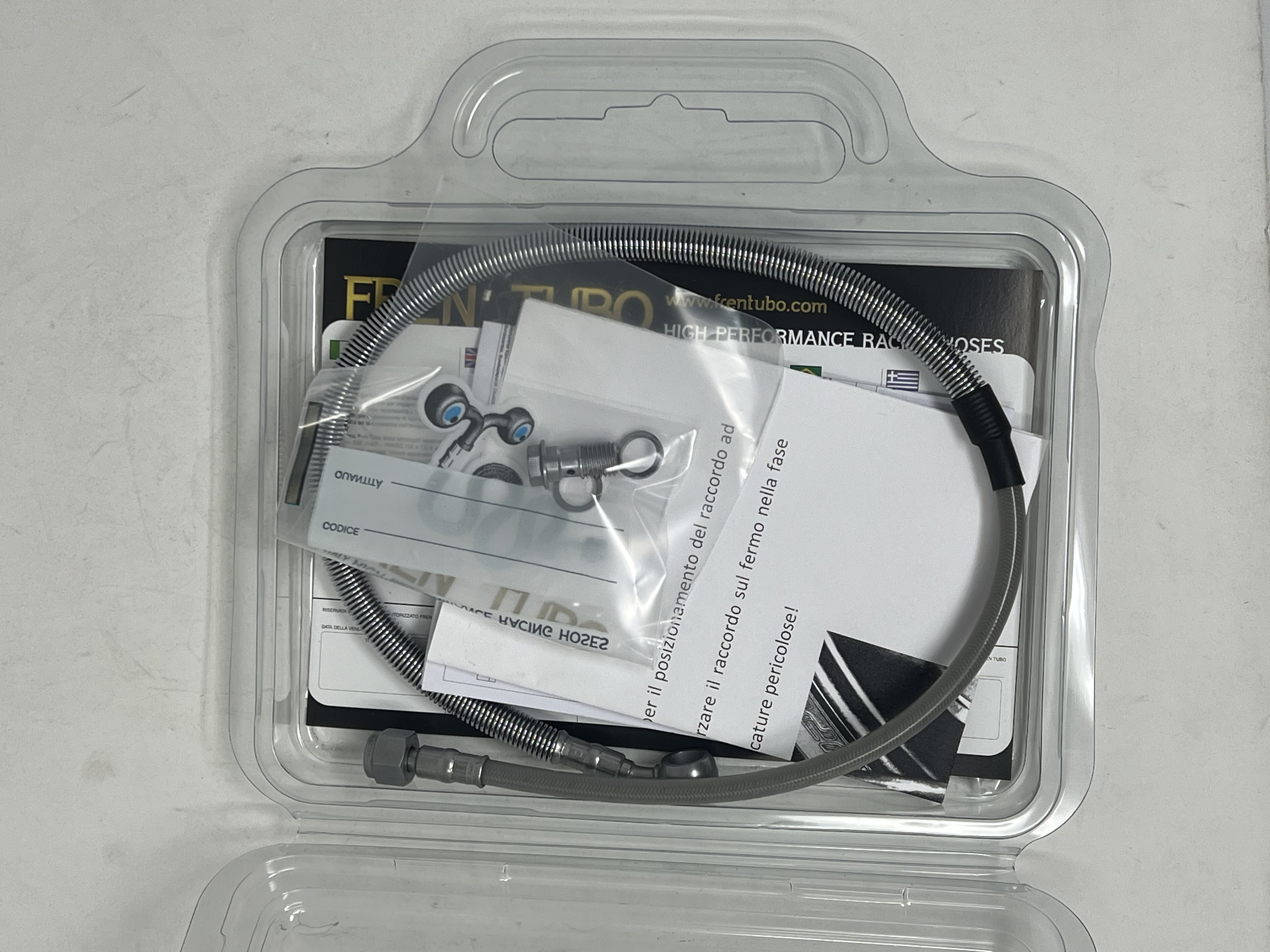Clutch Hoses Kit Transparent Steel Fittings Suzuki INTRUDER LC1500 1998-2003