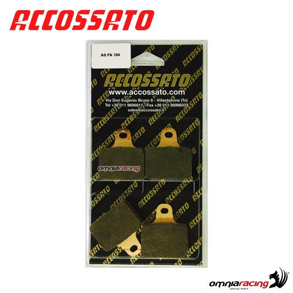 Set pastiglie freno sinterizzate per pinze Accossato