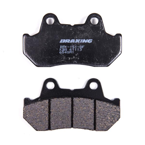 Braking front pads SM1 semi metallic Honda CBR400F 1985-1987