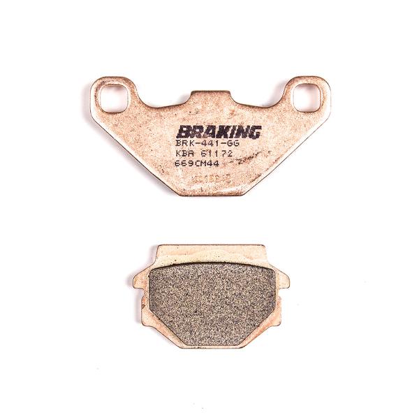 Braking rear pads CM44 sintered Husaberg FE501 1993