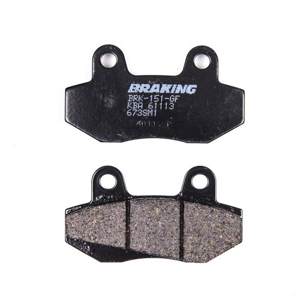 Braking front pads SM1 semi metallic Honda CBX250 1984-1998