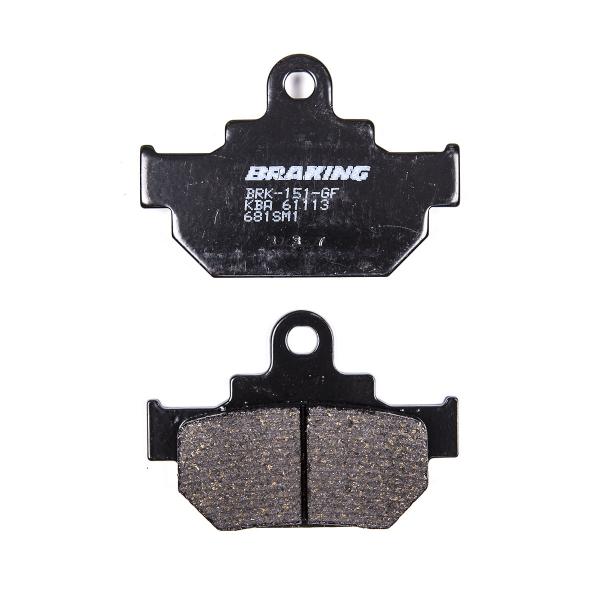 Braking front pads SM1 semi metallic Suzuki RM125 1985-1986