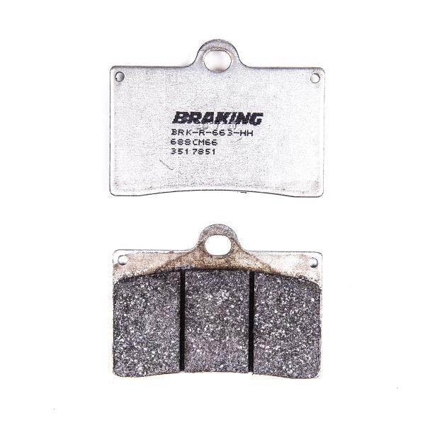 Pastiglie anteriori Braking CM66 semi metalliche Bimota DB4 904 1998-1999