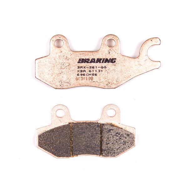Braking front pads CM56 sintered Kawasaki KLF Bajou 4X4 300 1989