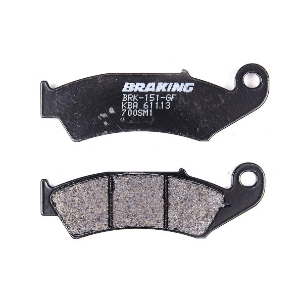 Braking front pads SM1 semi metallic Honda AX-1 250 1988