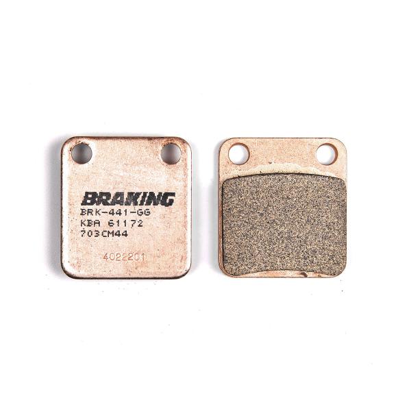 Braking front pads CM44 sintered Kawasaki KVF400 1999