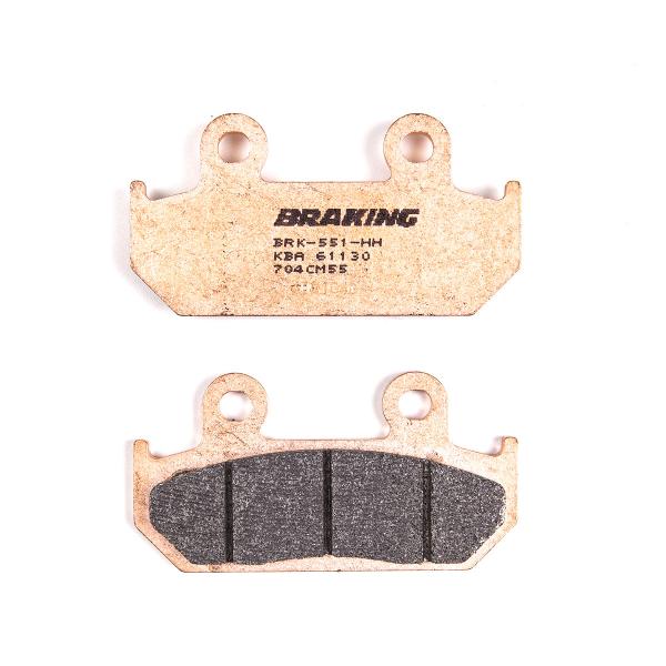Braking front pads CM55 sintered Honda CB450S 1985-1989