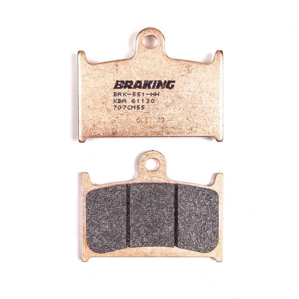 Pastiglie anteriori Braking CM55 sinterizzate Yamaha TZ Competition 250 1990-1991