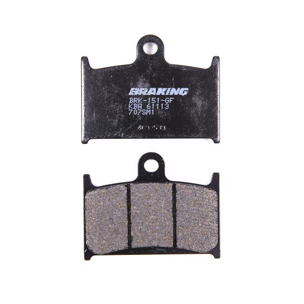 Braking front pads SM1 semi metallic Yamaha FZR250R 1989