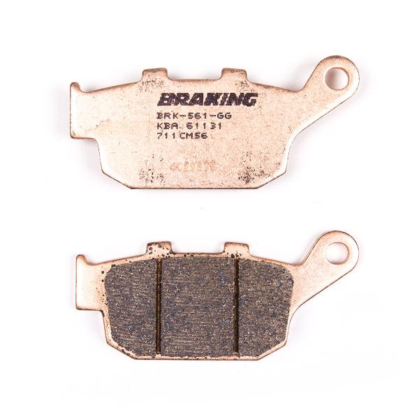 Braking rear pads CM56 sintered Honda CBR Hurricane 250 1987-1988