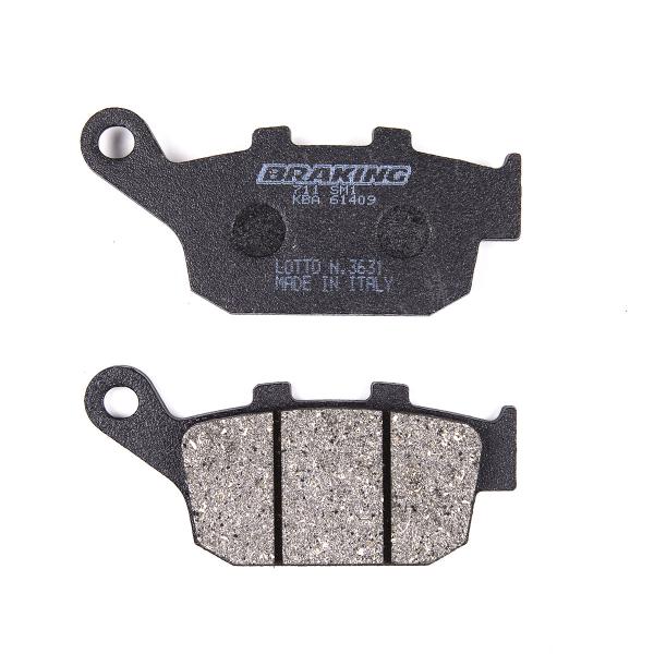 Braking rear pads SM1 semi metallic Honda Pantheon 150 2003-2007