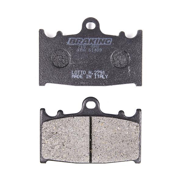 Braking front pads SM1 semi metallic Kawasaki KR250 1990-1992