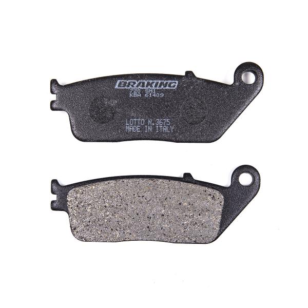 Braking front pads SM1 semi metallic Daelim DayStar 125 2000-2011