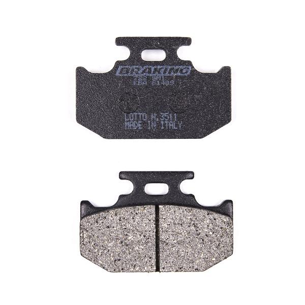 Braking rear pads SM1 semi metallic Suzuki DR BIG 80 1991