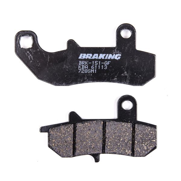 Braking rear pads SM1 semi metallic Suzuki DR Djebel 600 1989