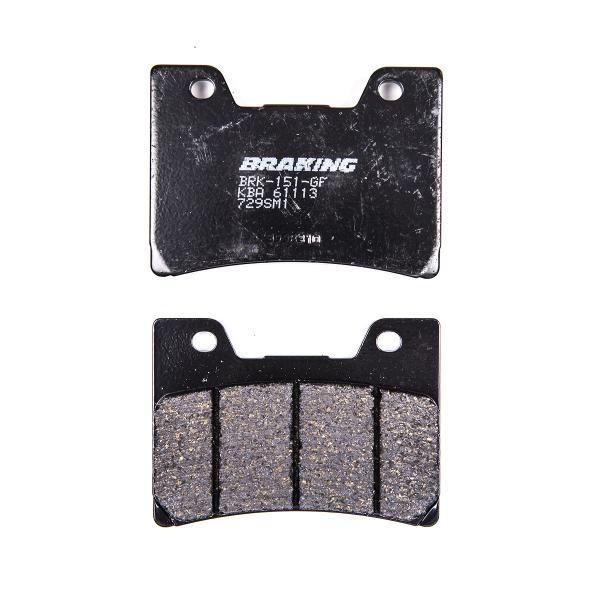 Braking front pads SM1 semi metallic Yamaha FZR EXUP 1000 1990-1991