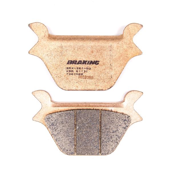 Pastiglie posteriori Braking CM88 sinterizzate HarleyDavidson Heritage Softail Classic 1450 2000-200