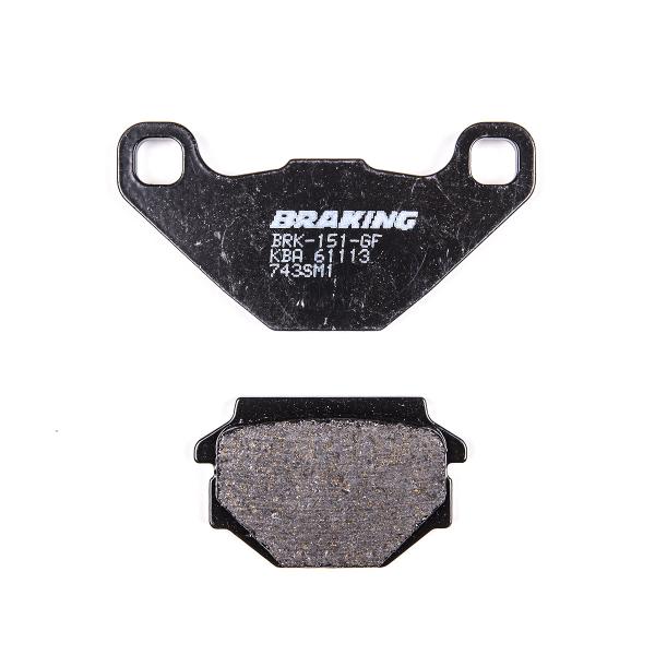 Braking rear pads SM1 semi metallic Agrati G. BIG-Wheels 50 1991-1994