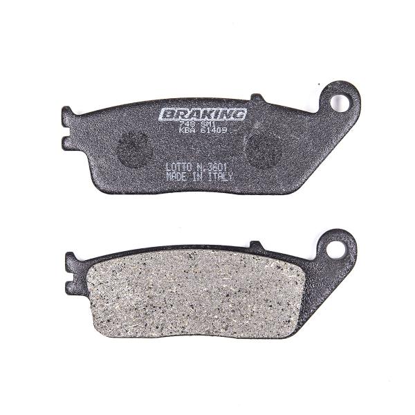 Braking front pads SM1 semi metallic Honda NTV Revere 650 1994-1998