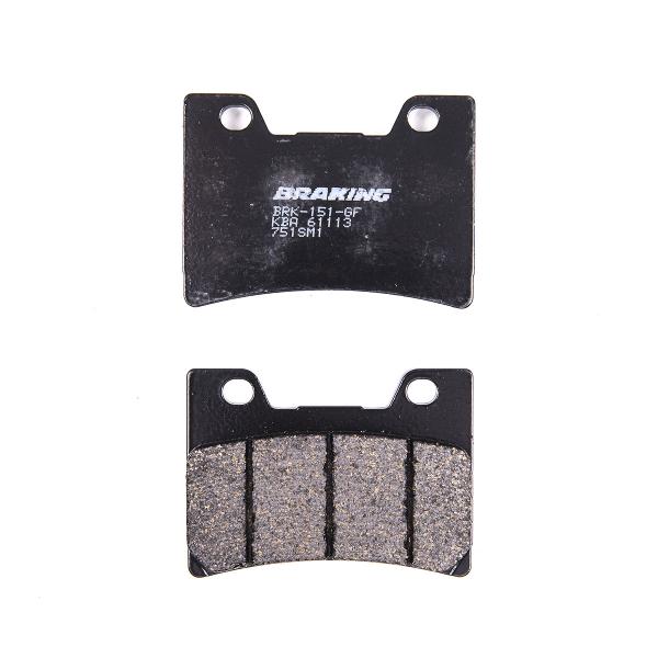 Braking front pads SM1 semi metallic Yamaha FZR EXUP 1000 1992-1993