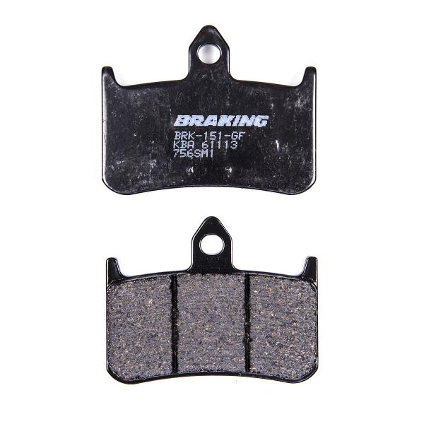 Braking front pads SM1 semi metallic Honda CB F Hornet 250 1996-2001