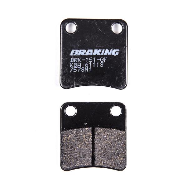 Pastiglie anteriori Braking SM1 semi metalliche Daelim Message 50 1998