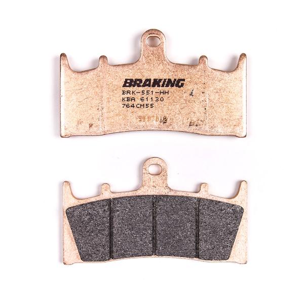 Pastiglie anteriori Braking CM55 sinterizzate Kawasaki ZX6R Ninja 636 2002