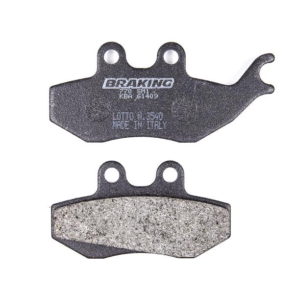 Braking front pads SM1 semi metallic Beta RR125 4T LC Motard 2016-2020