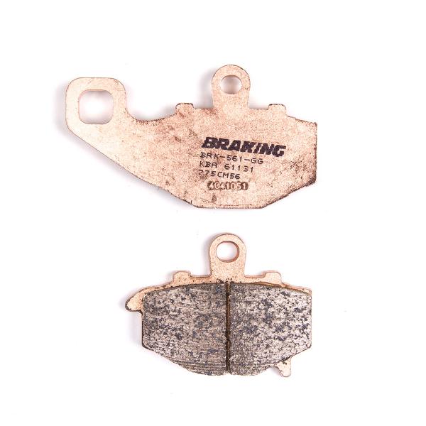 Pastiglie posteriori Braking CM56 sinterizzate Kawasaki Z1000 ABS 2010-2021