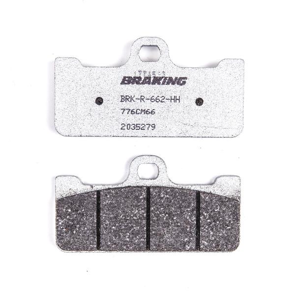 Braking front pads CM66 semi metallic Aprilia GP125 1995-2000