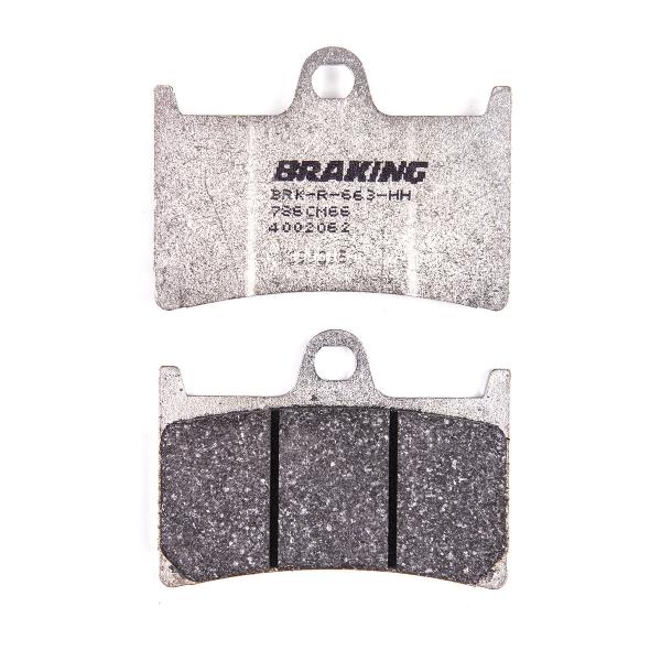 Braking front pads CM66 semi metallic Yamaha YZF R6 1999-2019