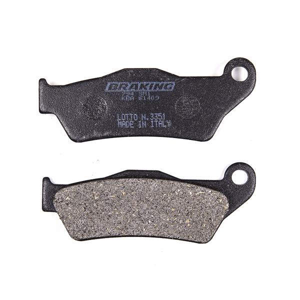 Pastiglie posteriori Braking SM1 semi metalliche BMW HP2 1200 2006-2009