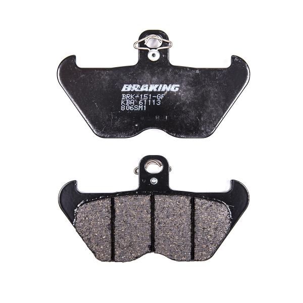 Pastiglie anteriori Braking SM1 semi metalliche BMW R850C 1998-2001