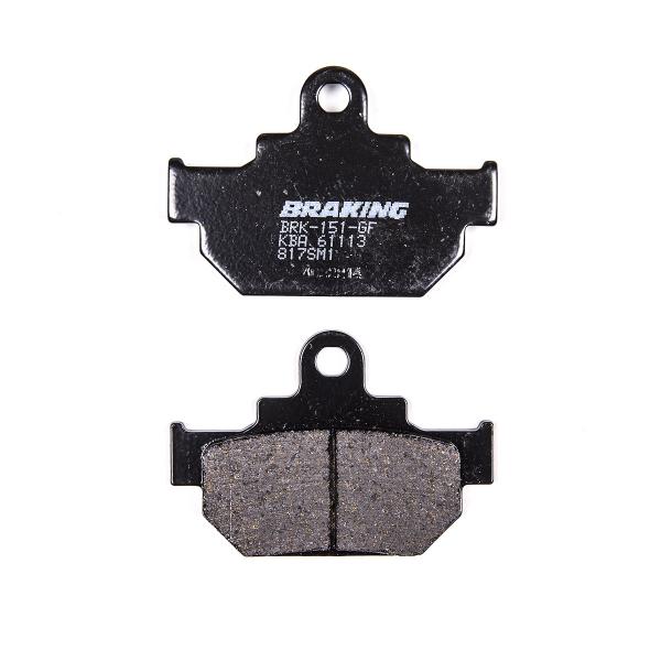 Braking front pads SM1 semi metallic Suzuki GZ Marauder 125 1998-2010