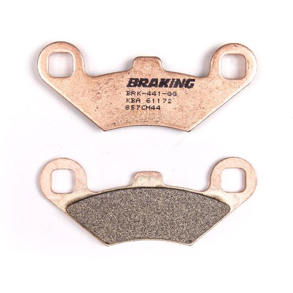 Pastiglie anteriori Braking CM44 sinterizzate Polaris Hawkeye 4x4 300 2007