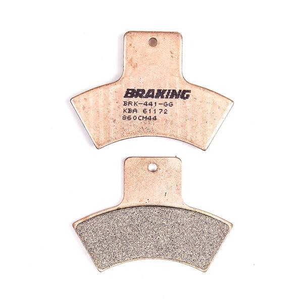 Braking rear pads CM44 sintered Polaris Magnum 2x4 Mose 325 2001